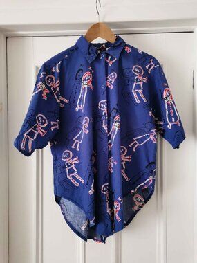 Vintage Abstract Doodle Shirt